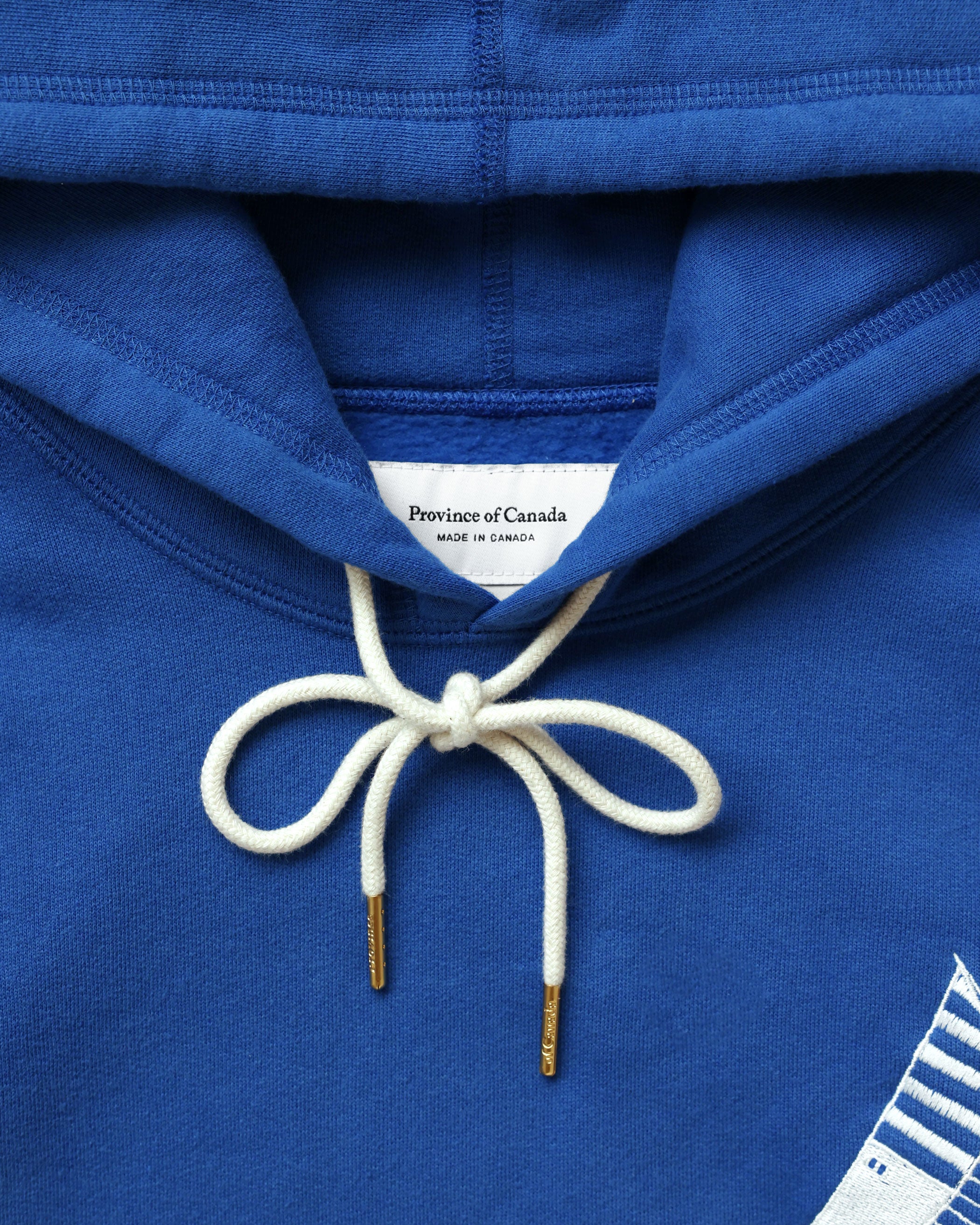 Made in Canada Sailboat Fleece Hoodie Blue - Unisex - Province of Canada