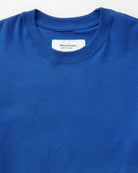 Made in Canada 100% Organic Cotton Monday Long Sleeve Tee T-Shirt Royal Blue - Province of Canada
