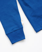 Made in Canada 100% Organic Cotton Monday Long Sleeve Tee T-Shirt Royal Blue - Province of Canada