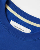 Made in Canada Flag Fleece Sweatshirt Royal Blue - Unisex - Province of Canada
