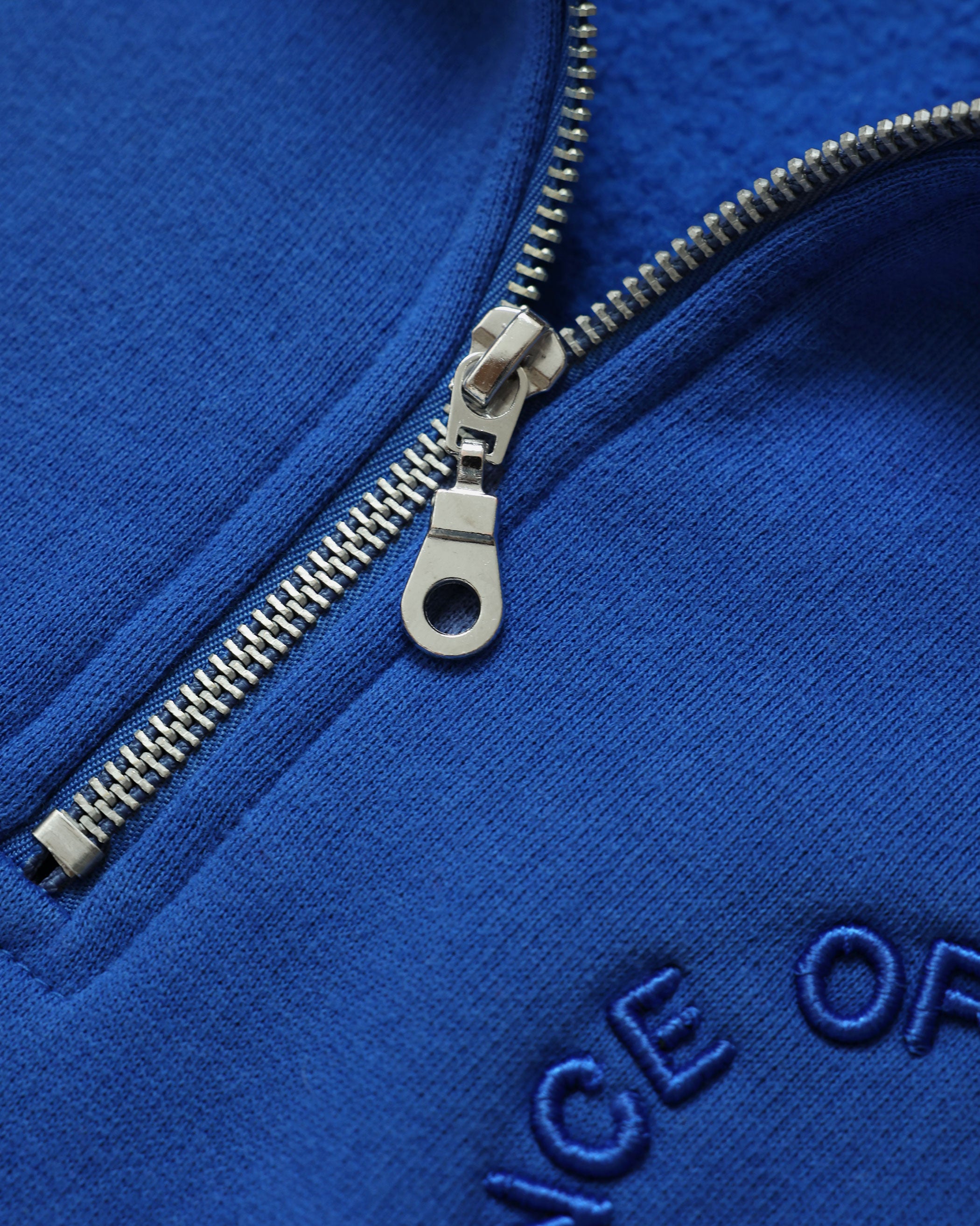 Half Zip Fleece Sweatshirt Royal - Unisex – Province of Canada