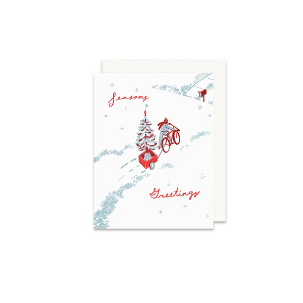 Seasons Greetings Greeting Card - Made in Canada - Province of Canada