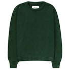 Made in Canada 100% Cotton Cotton Knit Seed Stitch Sweater Forest Green - Unisex - Province of Canada