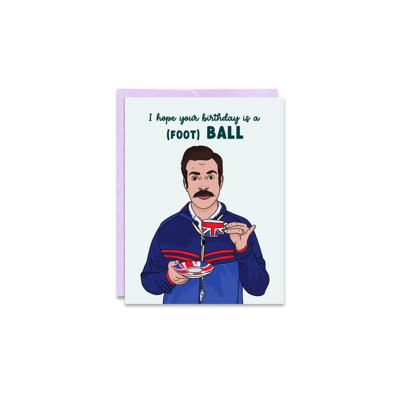 Ted Birthday Greeting Card - Made in Canada - Province of Canada