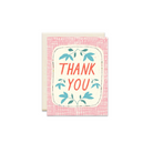 Thank You Plaid Greeting Card - Made in Canada

