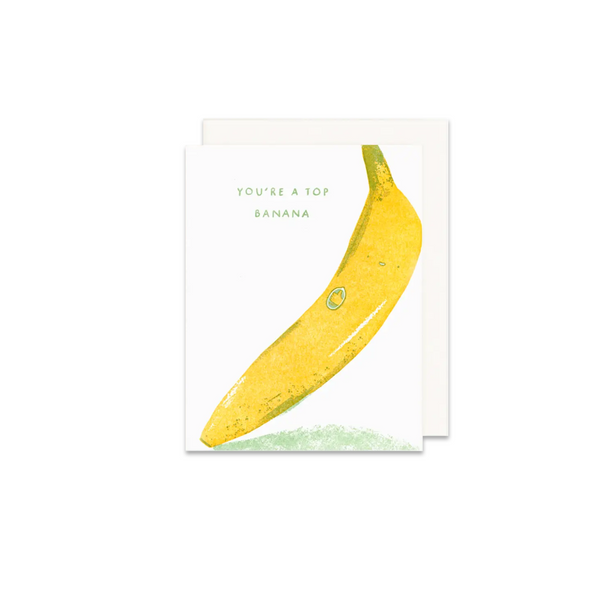 Top Banana Greeting Card - Made in Canada - Province of Canada