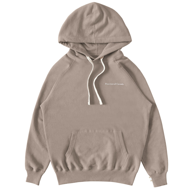 French Terry Hoodie Truffle - Unisex - Made in Canada – Province