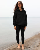 Made in Canada Organic Cotton Everyday Leggings Black - Province of Canada