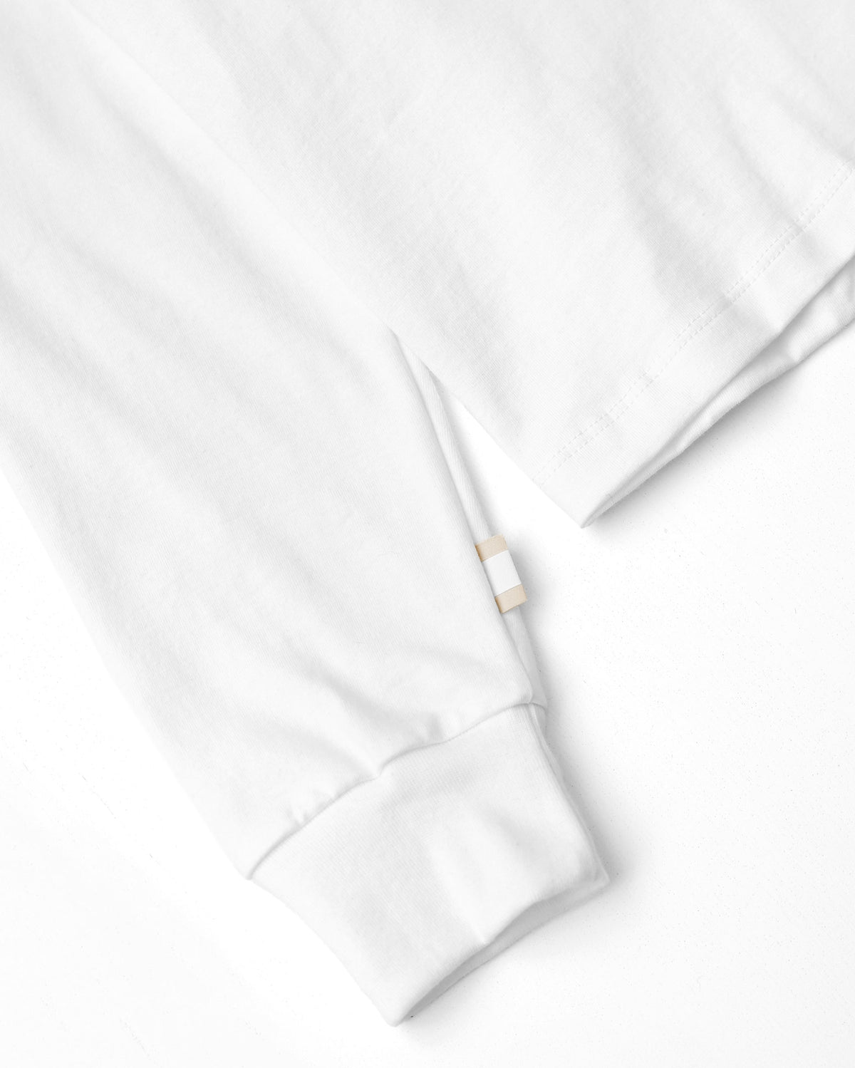 Made in Canada 100% Organic Cotton Thursday Popover Long Sleeve Tee White - Province of Canada