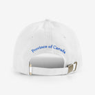 Made in Canada 100% Cotton Prince Edward County Baseball Hat White - Province of Canada