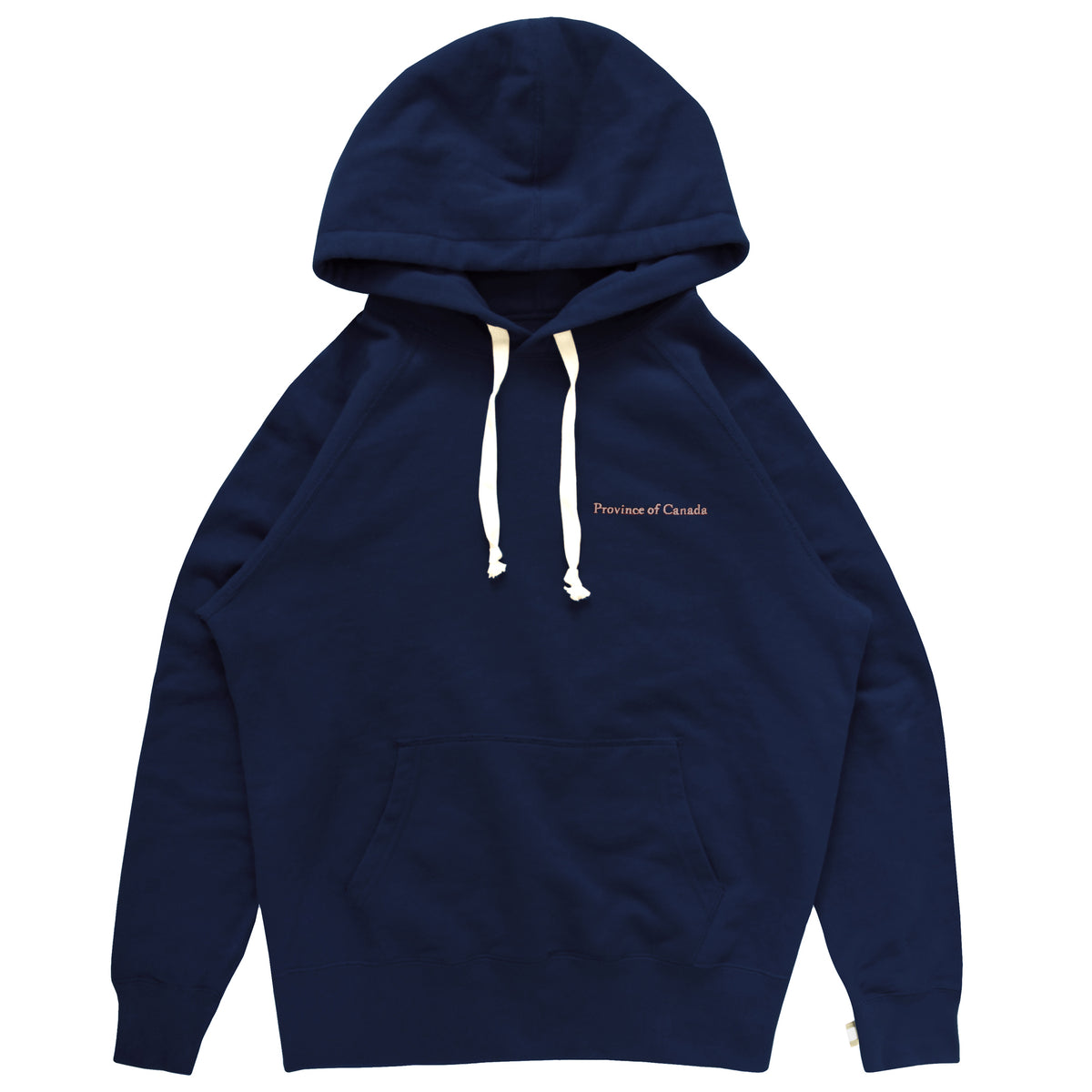 French Terry Hoodie Navy - Unisex - Made in Canada - Province of 
