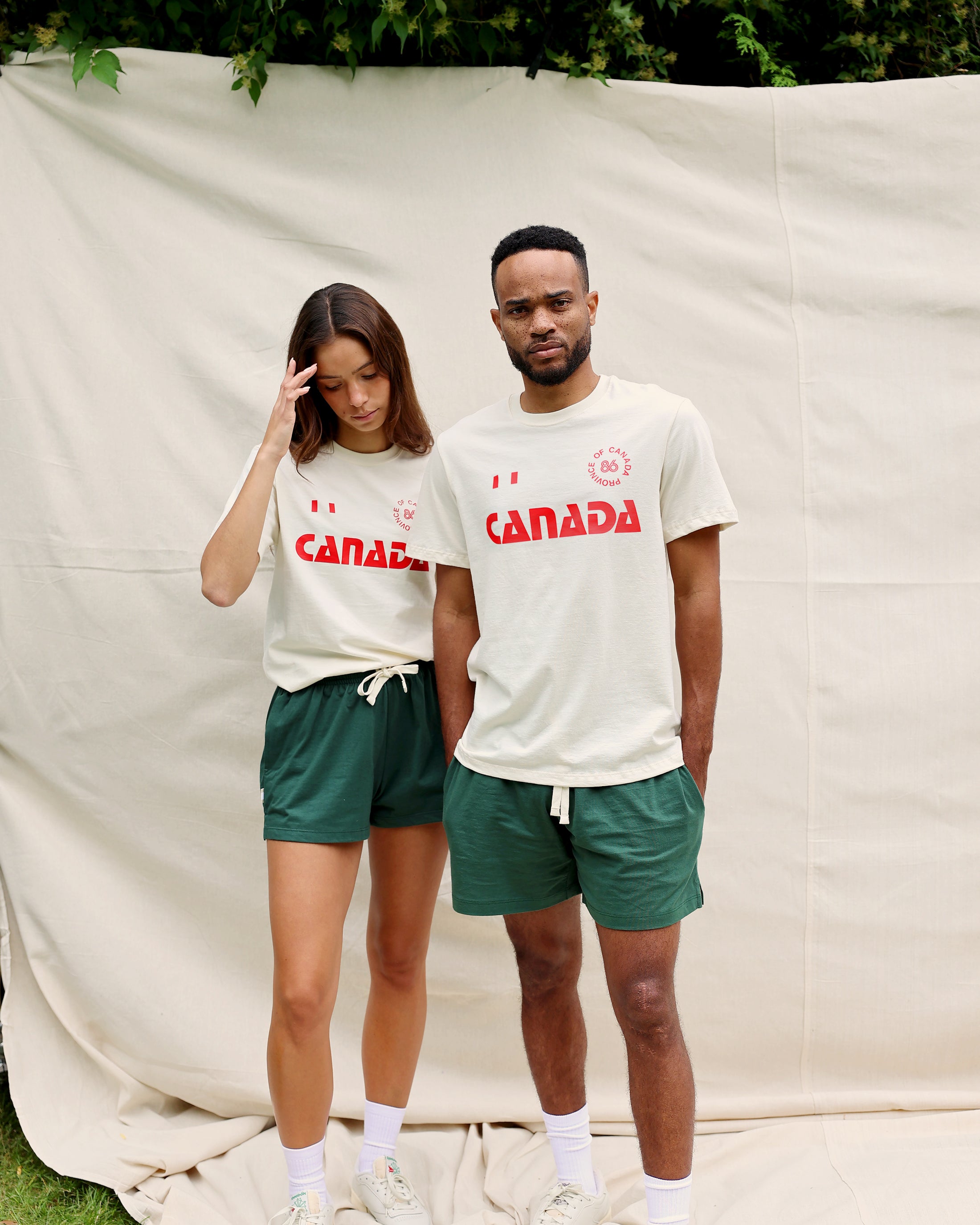 The Player Kit Canada Tee Natural - Unisex - Made in Canada - Province of Canada