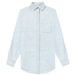   Essentials Men's Regular-Fit Long-Sleeve Chambray Shirt,  Blue, X-Small : Clothing, Shoes & Jewelry