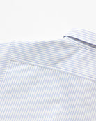 Made in Canada 100% Cotton Button Up Blue Oxford Stripe Dress - Province of Canada