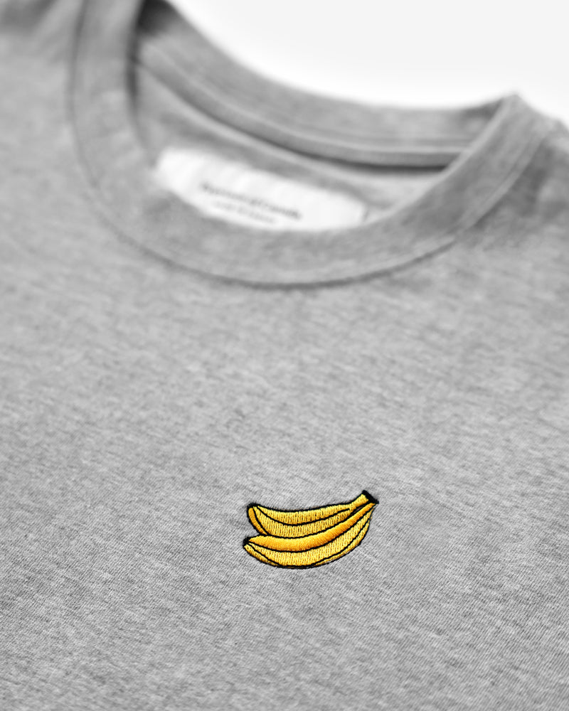Made in Canada 100% Cotton Canada Banana Embroidered Tee Unisex - Province of Canada