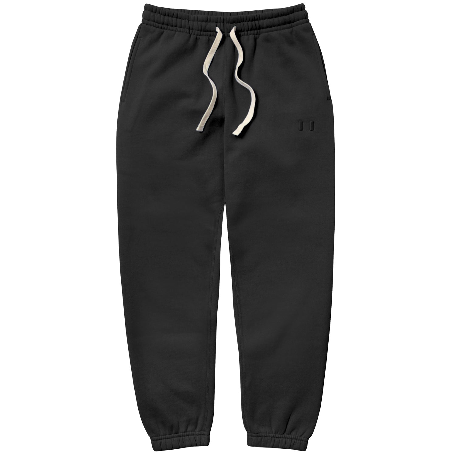 Made in Canada Flag Fleece Sweatpant Black Unisex - Province of Canada