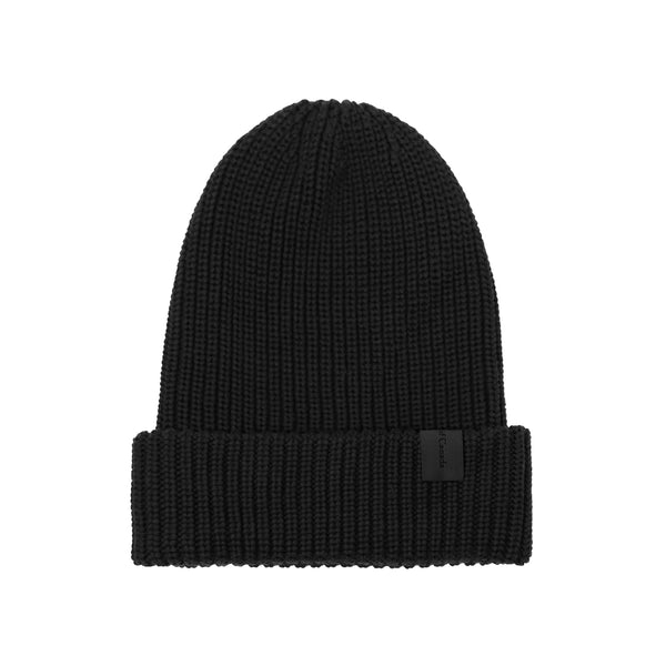 Made in Canada 100% Cotton Knit Toque Beanie Black - Province of Canada
