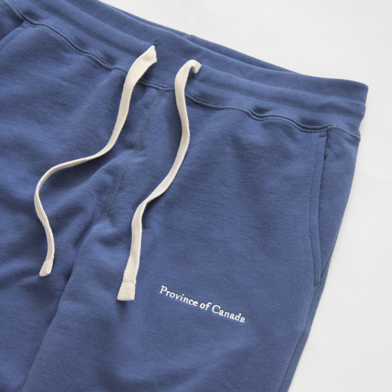 Made in Canada Skinny French Terry Sweatpant French Blue - Unisex - Province of Canada