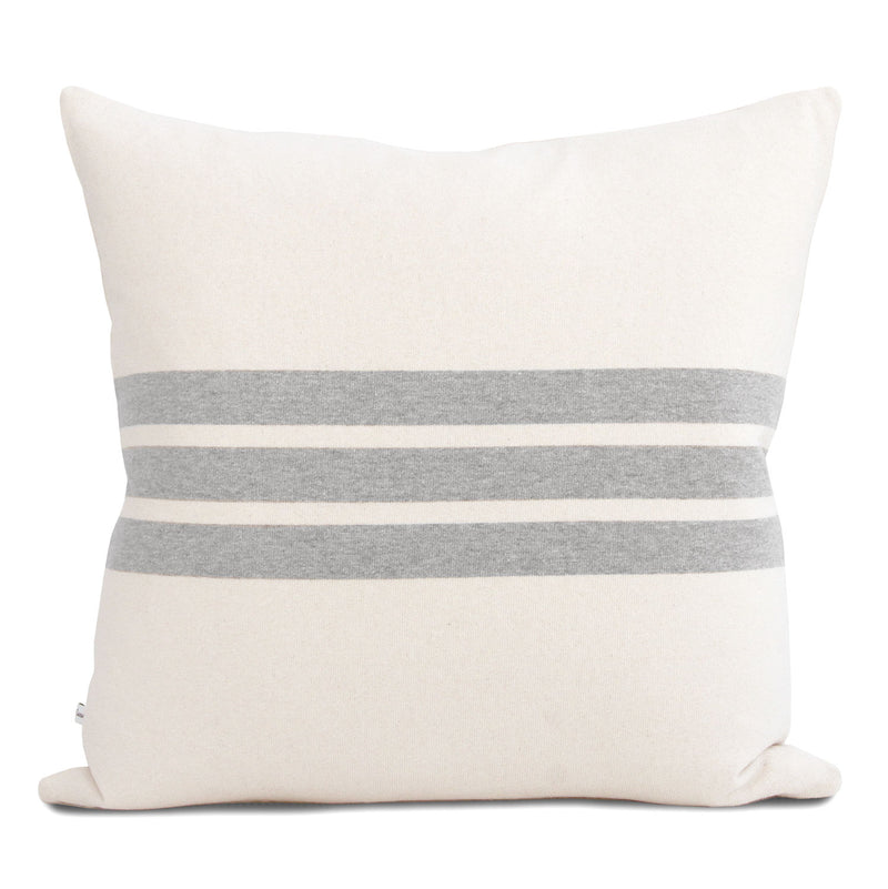 Made in Canada Brackley Cushion Ivory and Ash - Province of Canada Home Collection
