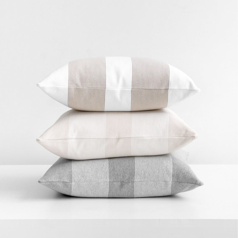Made in Canada Brant Cushion Ivory and White - Province of Canada Home Collection