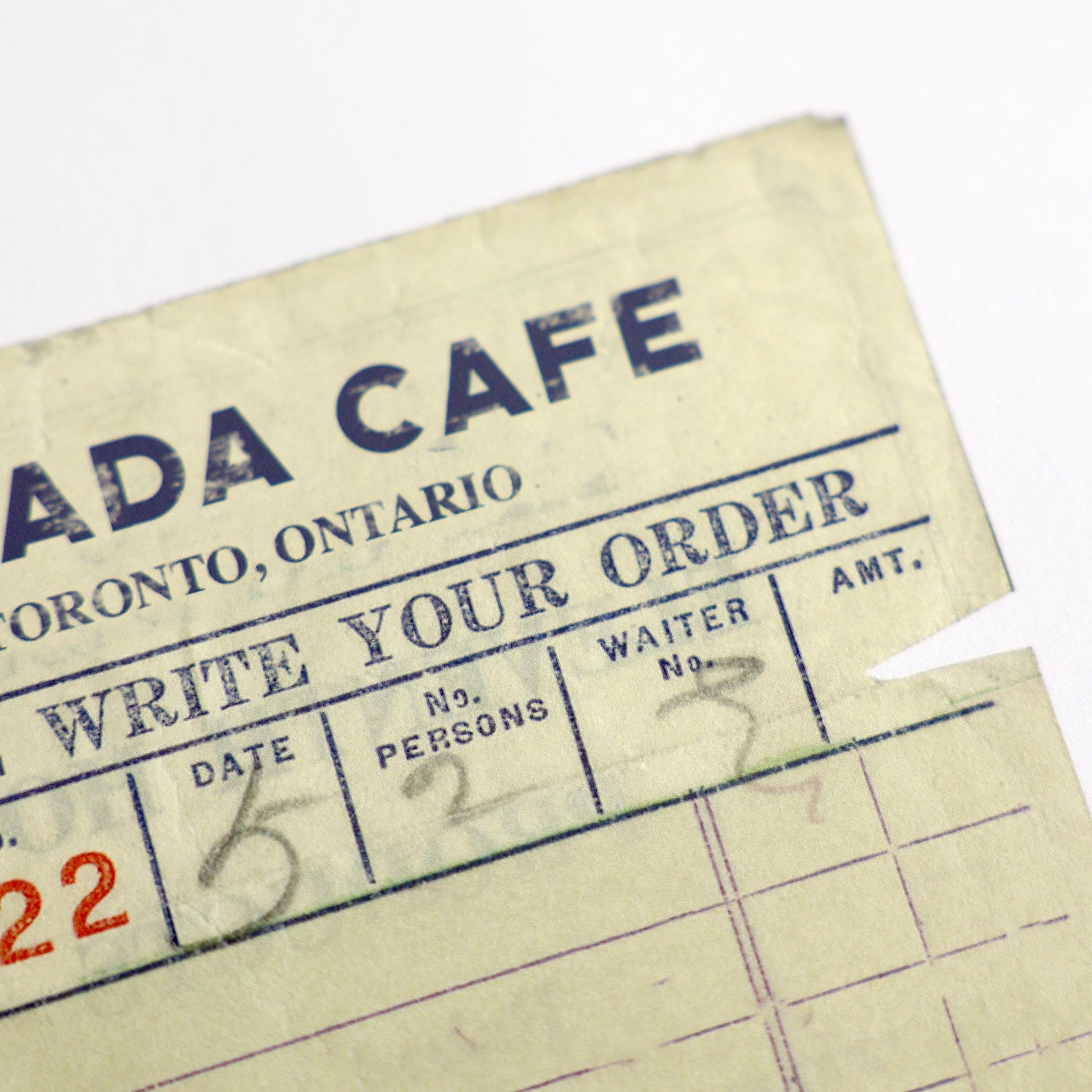 Canada Cafe Print - 24" x 36" 100% Cotton Fine Art Archival Paper Textured Matte Finish - Printed in Canada