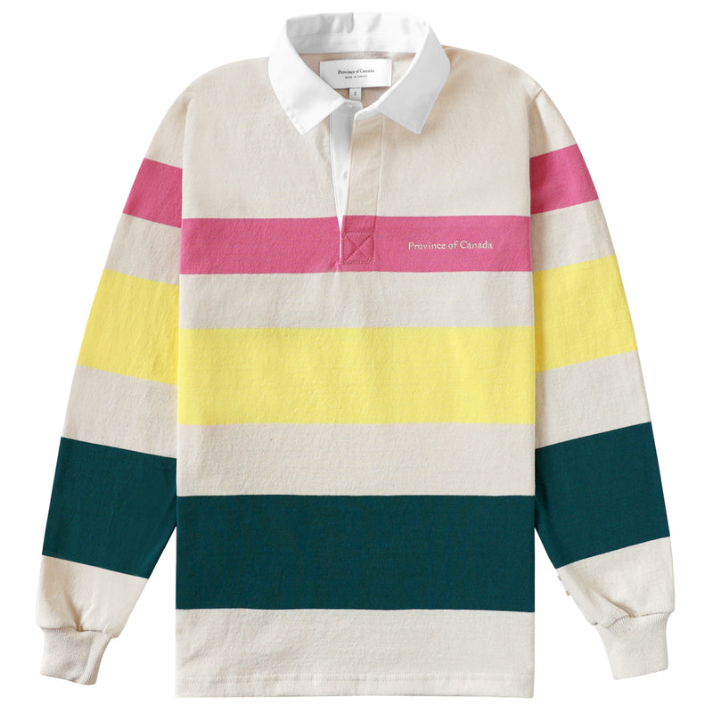 Made in Canada 100% Cotton Charlie Rugby Shirt Unisex - Province of Canada