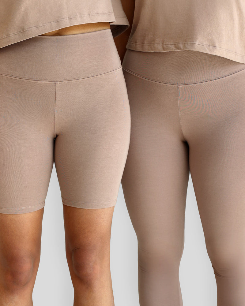 Made in Canada Organic Cotton Everyday Leggings Clay - Province of Canada