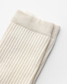 Made in Canada Organic Cotton Everyday Crew Sock Natural Cream - Province of Canada