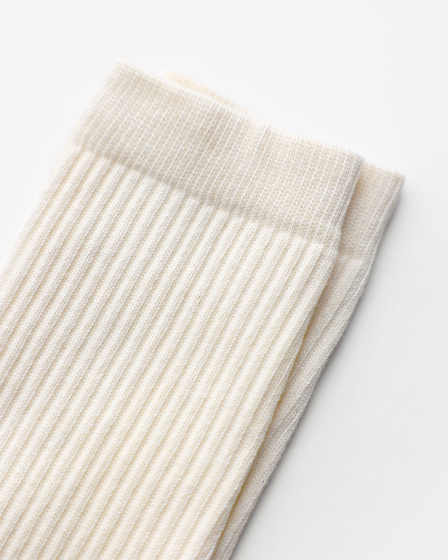 Made in Canada Organic Cotton Everyday Crew Sock Natural Cream - Province of Canada