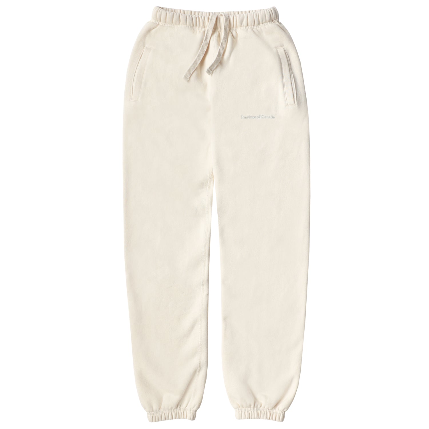 Made in Canada Lounge Fleece Sweatpant Cream Unisex - Province of Canada