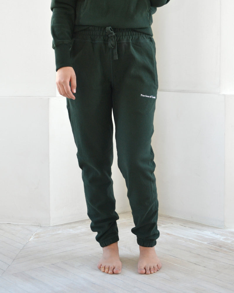 Province of Canada - Cross Grain Sweatpants Forest Green - Made in Canada