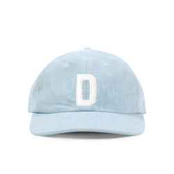 Made in Canada 100% Cotton Letter D Baseball Hat Light Blue Denim - Province of Canada