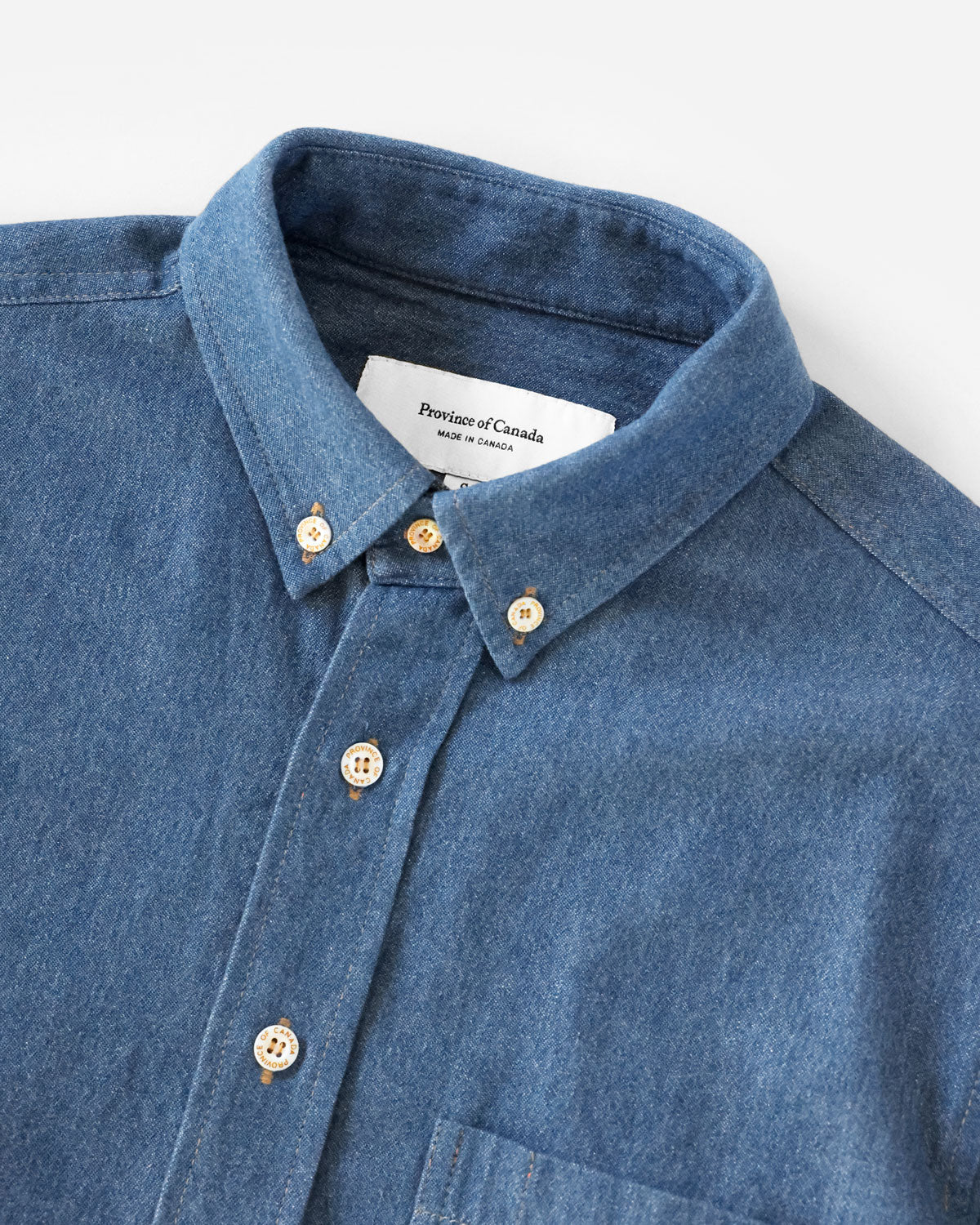 Dark Wash Denim Shirt - Made in Canada - Province of Canada