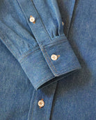 Made in Canada Canadian Tuxedo 100% Cotton Dark Wash Denim Jean Shirt Unisex - Province of Canada