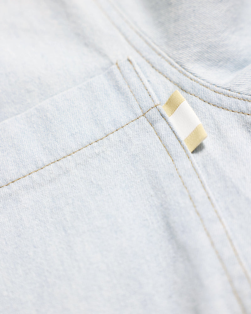 Made in Canada 100% Cotton Light Wash Denim Shirt Unisex - Province of Canada