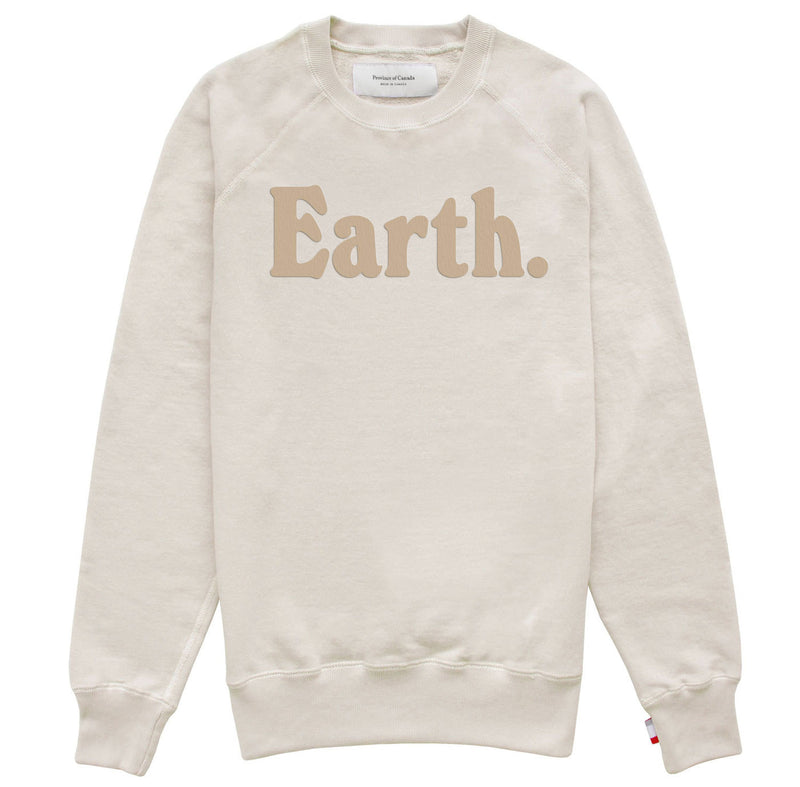 Made in Canada French Terry Cotton Earth Sweatshirt - Unisex - Province of Canada