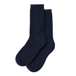 Made in Canada Cotton Crew Everyday Sock Navy - Province of Canada