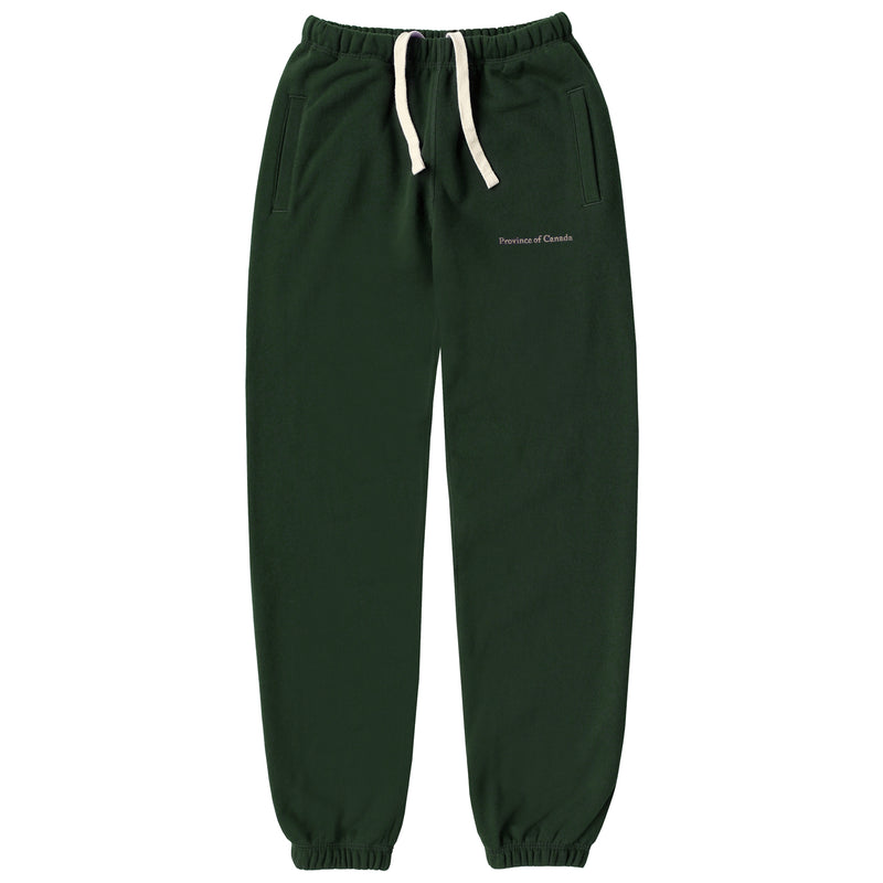 Made in Canada Lounge Fleece Sweatpants Forest Unisex - Province of Canada