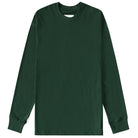 Made in Canada 100% Organic Cotton Monday Long Sleeve Tee T-Shirt Forest Green - Province of Canada