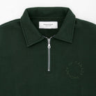 Province of Canada - Half Zip Fleece Sweatshirt Forest Unisex - Made in Canada
