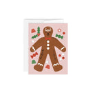 Gingerbread Man Greeting Card - Made in Canada - Province of Canada