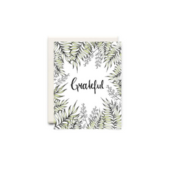 Grateful Greeting Card - Made in Canada - Province of Canada