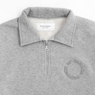 Province of Canada - Half Zip Sweatshirt - Made in CanadaProvince of Canada - Half Zip Fleece Sweatshirt Heather Grey Unisex - Made in Canada