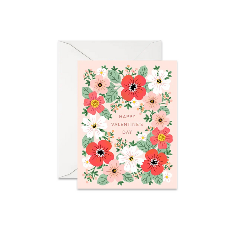 Happy Valentine's Day Greeting Card - Made in Canada - Province of Canada