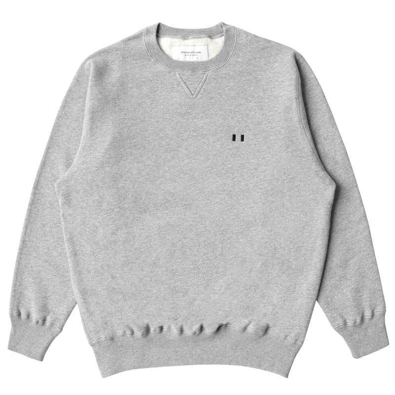 Province of Canada - Lounge Fleece Sweatshirt Heather Grey - Made in Canada