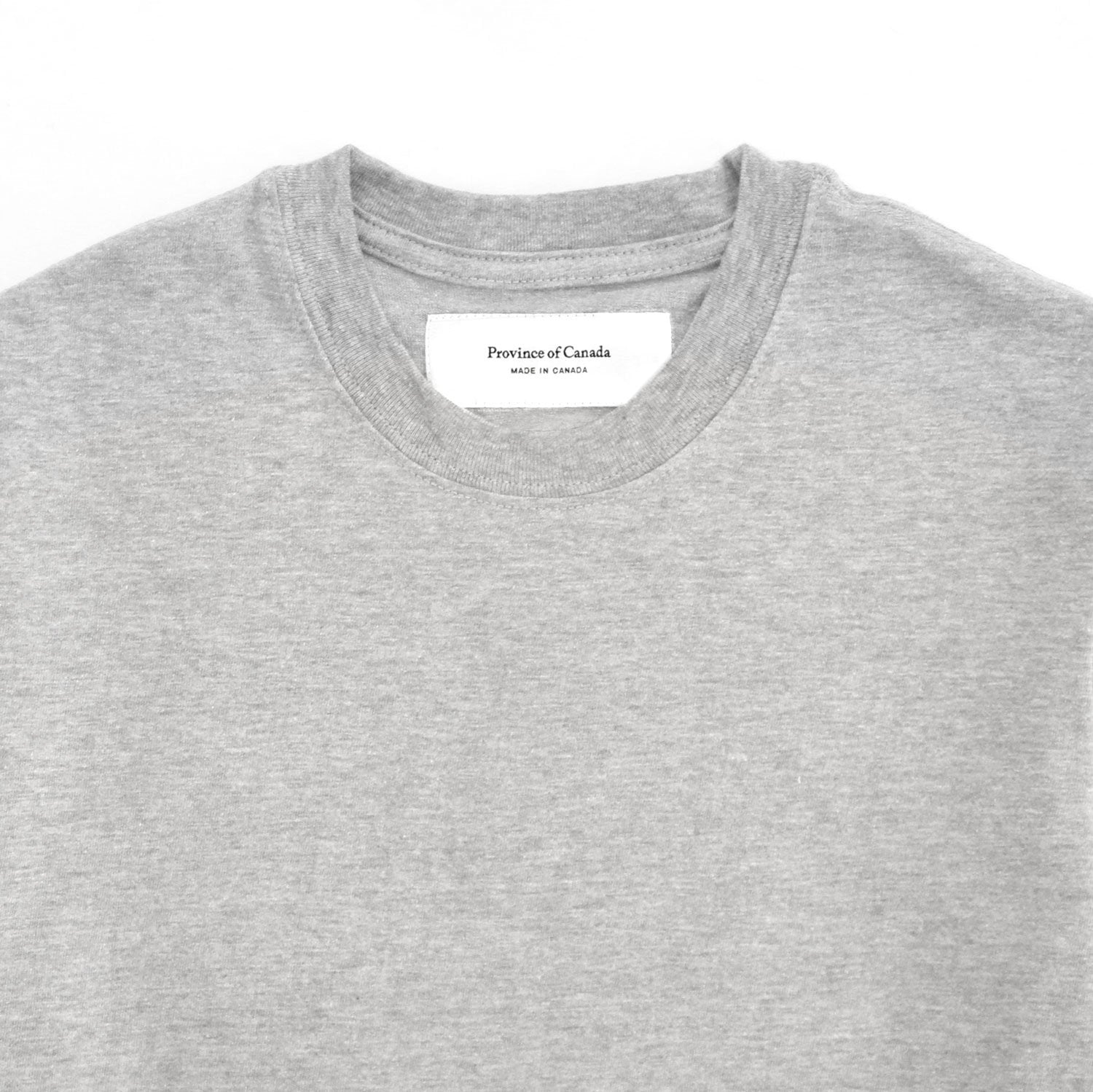 Monday Long Sleeve Tee Heather Grey - Unisex – Province of Canada Monday Long Sleeve Tee Heather Grey - Unisex – Province of Canada