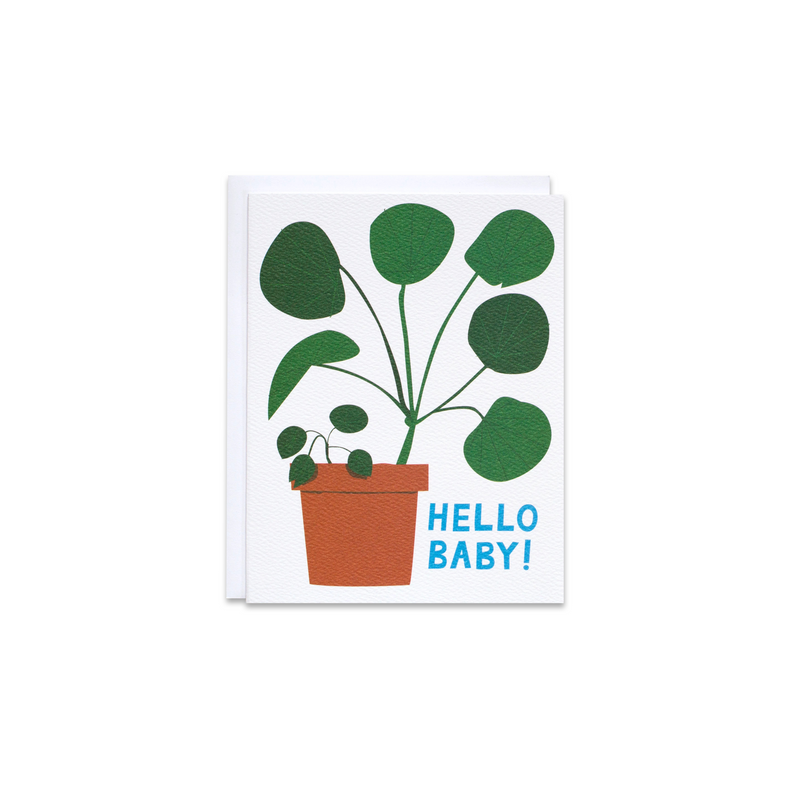 Hello Baby Greeting Card - Made in Canada - Province of Canada