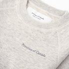 Kids French Terry Sweatshirt Eggshell - Unisex - Made in Canada - Province of Canada