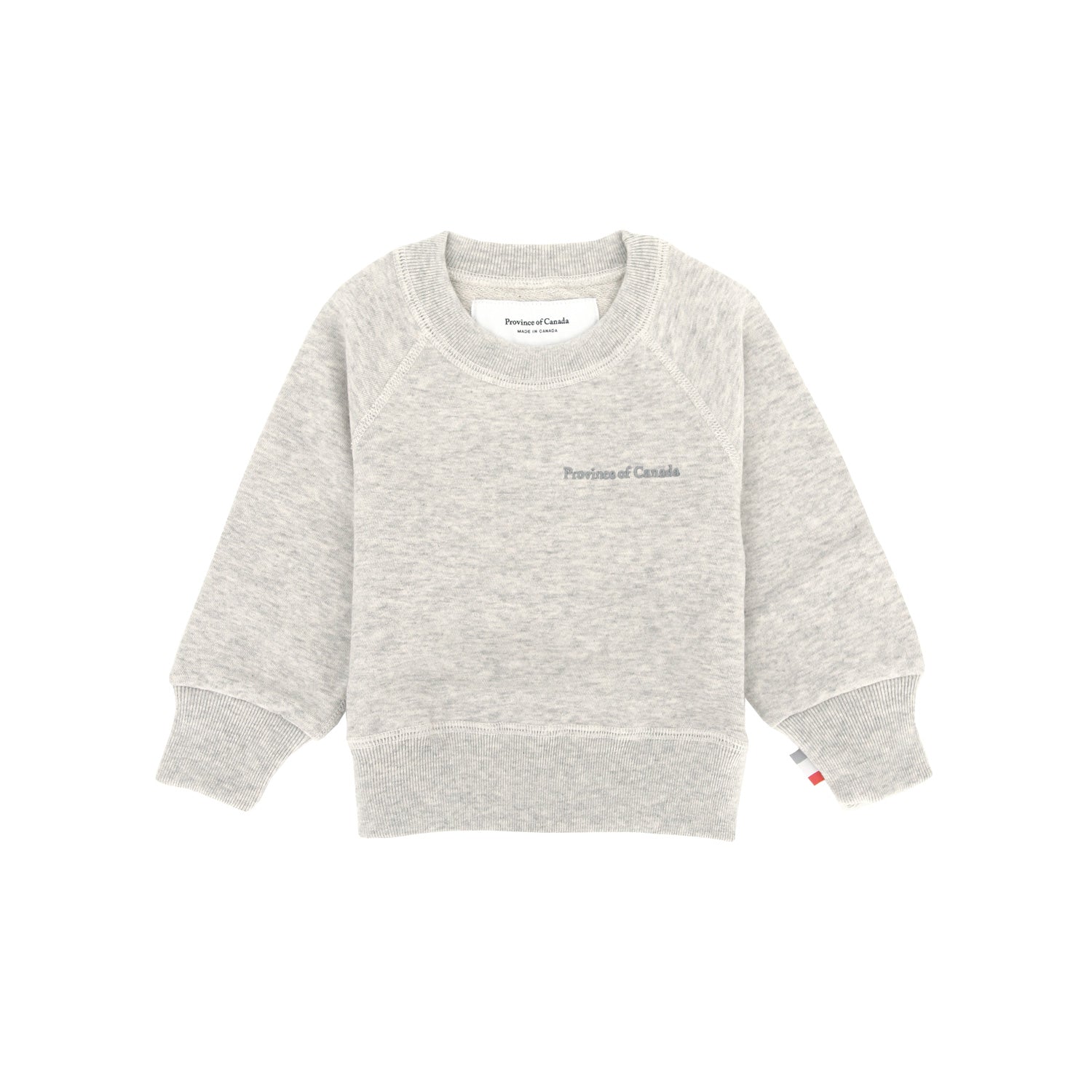 Kids French Terry Sweatshirt Eggshell - Unisex - Made in Canada - Province of Canada