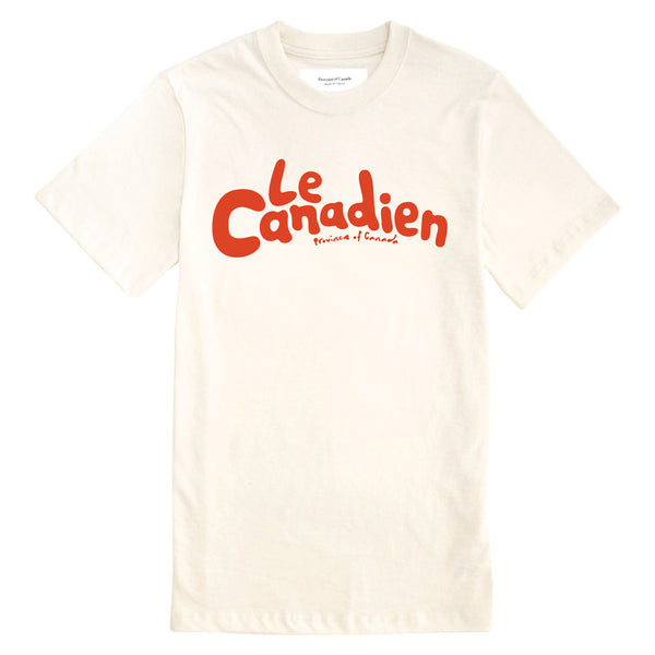 Le Canadien Tee Natural - Made in Canada - Province of Canada
